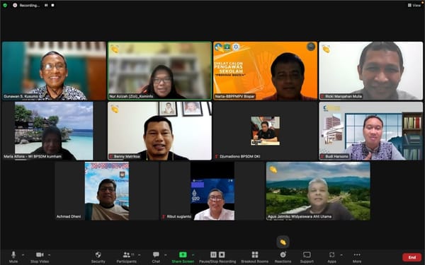 Rapat Perdana dan Rapat Kerja Departemen Kerjasama Antar Lembaga Di Dalam dan Luar Negeri, DPP APWI