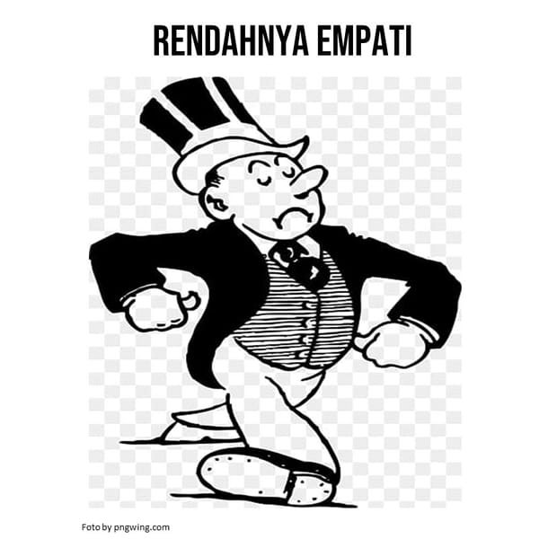 Rendahnya Empati