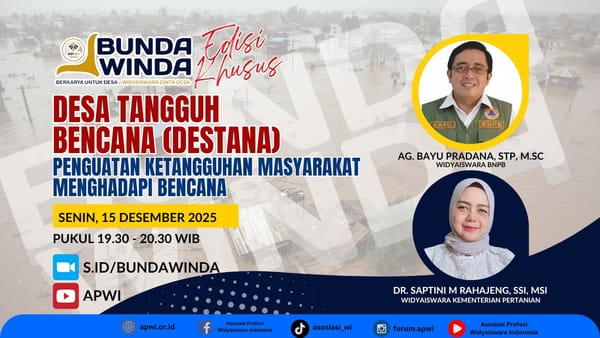 DESA TANGGUH BENCANA (DESTANA) | Bunda Winda #Spesial