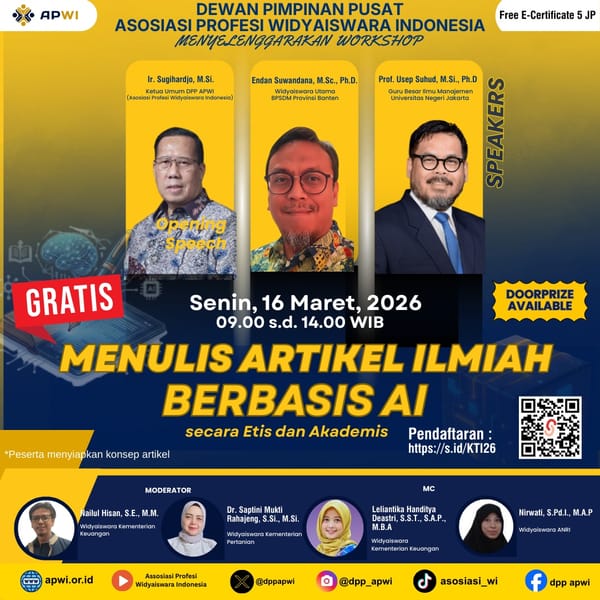 Menulis Artikel Ilmiah Berbasis AI secara Etis dan Akademis